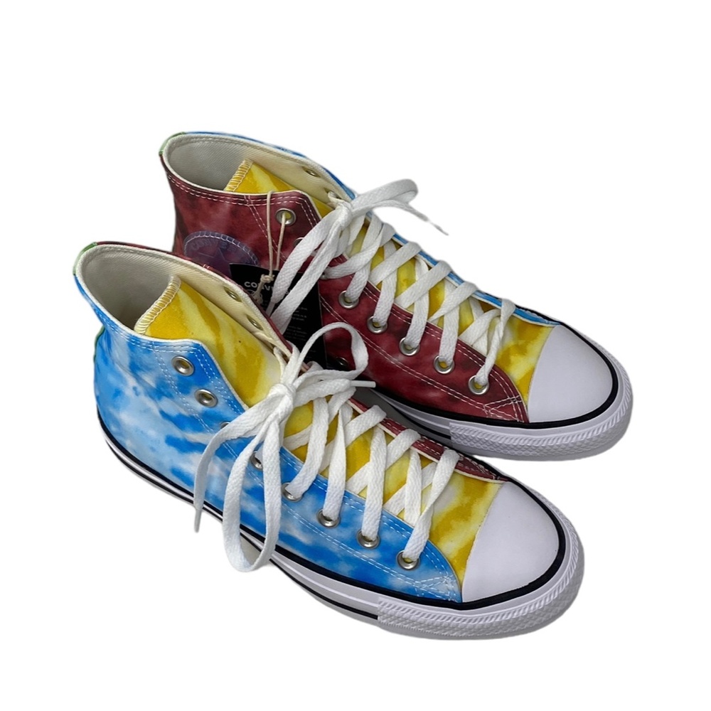 Converse Ctas High Top Shoes Skate For Women Canvas Multicolor Sneakers A02028C - Picture 3 of 9